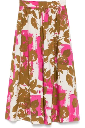 Liu Jo Floral-print midi skirt