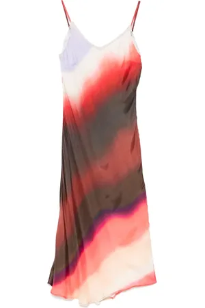 Patrizia Pepe Gradient-print midi dress