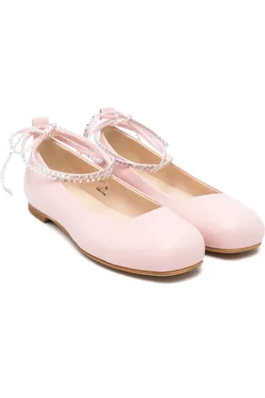 Florens Rhinestone-embellished ballet flats