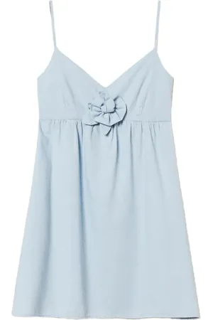 Twin-Set Floral-appliqu?? sundress