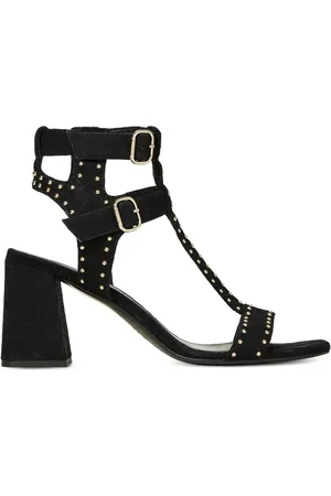 Twin-Set Stud-embellished block-heel sandals