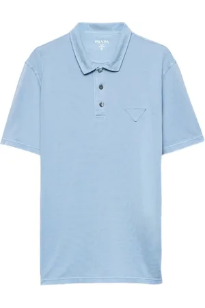 Prada Triangle logo polo shirt