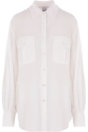 Aspesi Patch-pockets button-up shirt