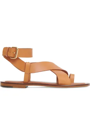 Mansur Gavriel Leather flat sandals