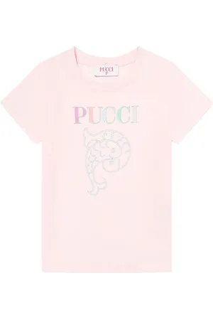 PUCCI Junior Logo T-shirt