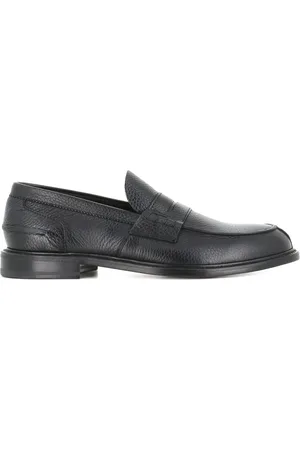 TASSINARI Textured leather loafers