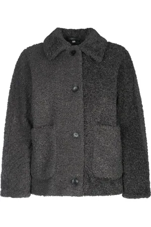 I BLUES Fleece button-up jacket