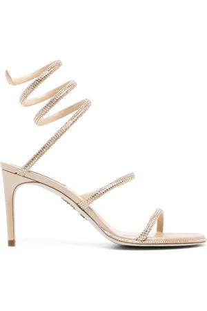 RENE CAOVILLA Cleo 80mm rhinestone-embellished sandals