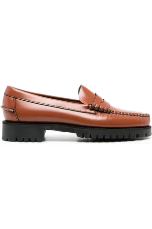 SEBAGO Dan leather penny loafers