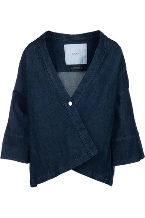 CRUNA V-neck shirt jacket