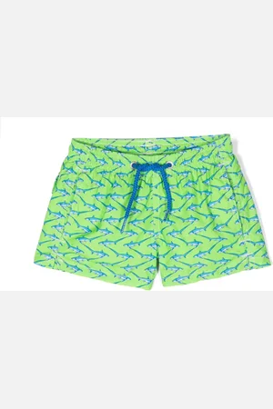 MC2 SAINT BARTH Shark-print swimming shorts