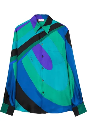 Puccini Iride-print shirt