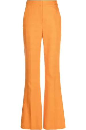 GENNY High-waist straight-leg trousers