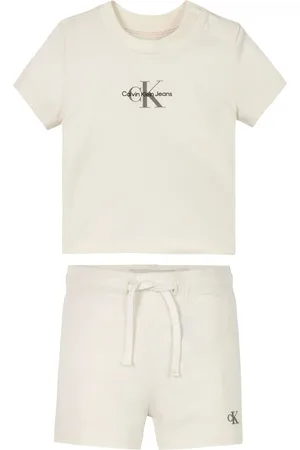 Calvin Klein Logo-print short set