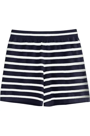 Chinti & Parker Striped knitted shorts