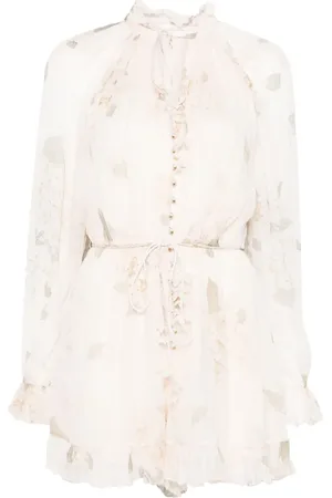 ZIMMERMANN Floral-print playsuit