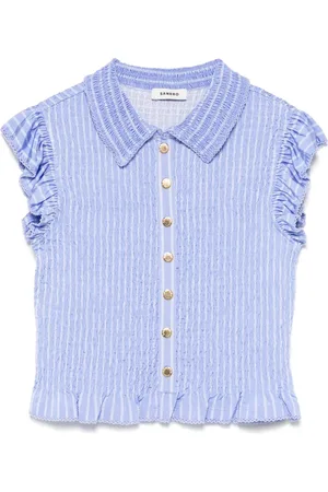 Sandro Shirred top