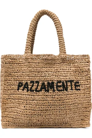 Aspesi Straw tote bag