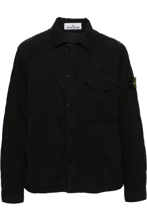 Stone Island Compass-badge quilted jacket