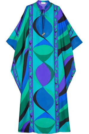 Puccini Pesci-print dress