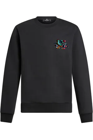 Etro Pegaso-appliqu?? crew-neck sweatshirt