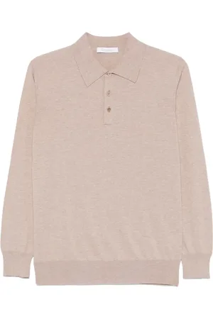 Cruciani Fine-ribbed polo shirt