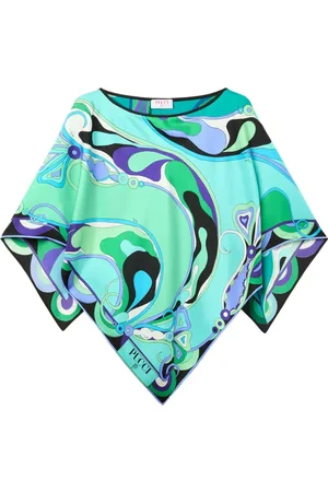 Puccini Orchidee-print blouse