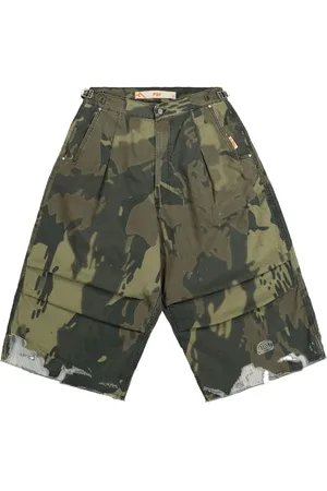 Rick Owens Camouflage-print shorts