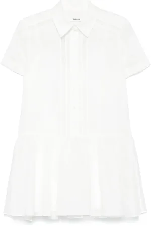 Sandro Lace-detail mini dress