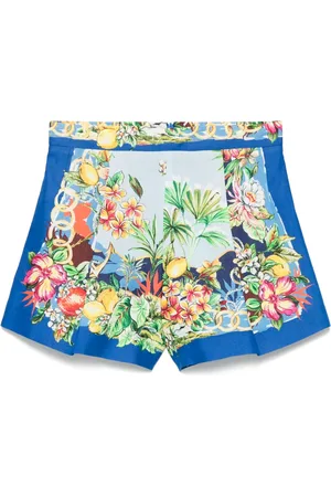 Maje Floral-print shorts