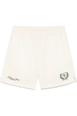 Represent Embroidered-logo shorts