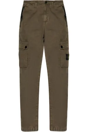 Stone Island Compass-patch cargo trousers