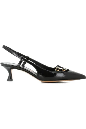 TASSINARI 55mm leather pumps