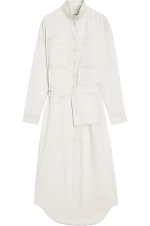 LEMAIRE Belted maxi short dress