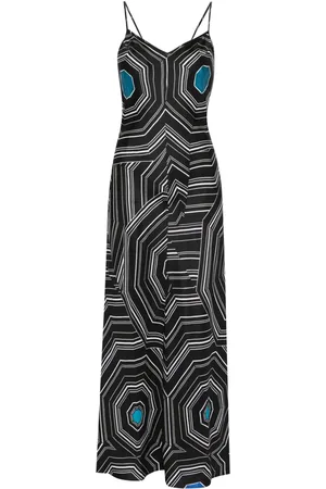 Sandro X Louise Bourgeois graphic-print midi dress
