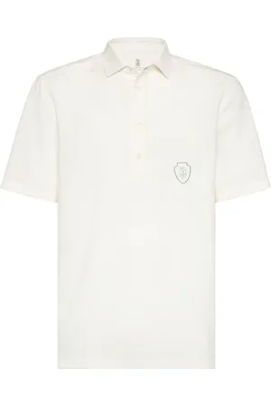Brunello Cucinelli Logo-appliqu?? polo shirt