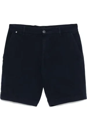 HUGO BOSS Logo-patch bermuda shorts