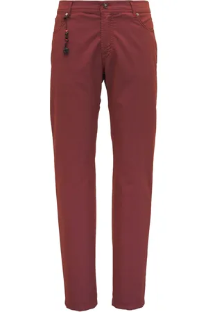 MARCO PESCAROLO Charm attachment straight-leg trousers