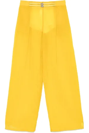 GENNY Organza rubbed trousers