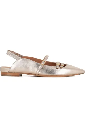 TASSINARI Leather ballerina shoes