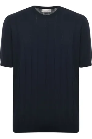 FILIPPO DE LAURENTIIS Ribbed-knit T-shirt