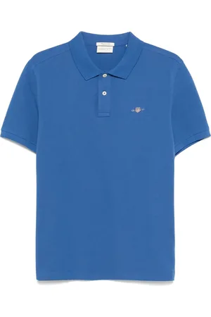 GANT Shield-motif short-sleeve polo shirt