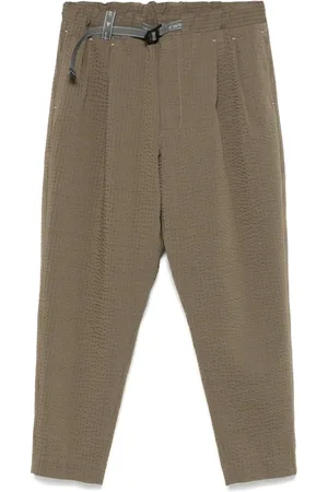 and wander Seersucker trousers