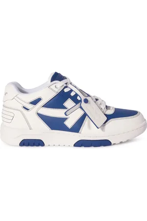 OFF-WHITE Out Of Office leather sneakers