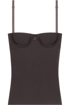 Courrèges Lingerie interlock top