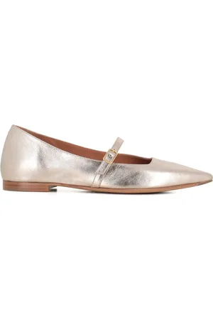TASSINARI Leather ballerina shoes