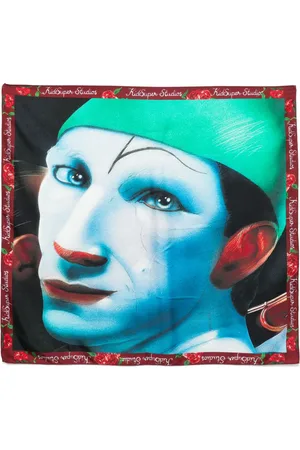 KIDSUPER STUDIOS Man CDS silk scarf
