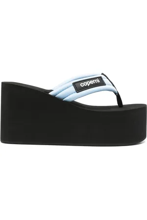 COPERNI Branded wedge flip flops