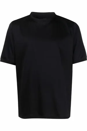 Kiton High-neck cotton T-shirt