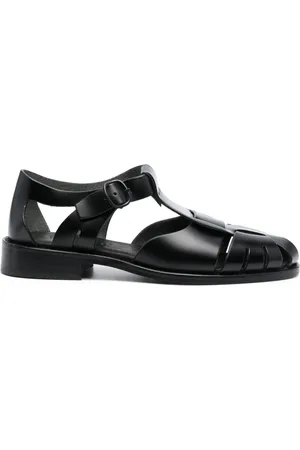 Hereu Pesca cut-out leather sandals